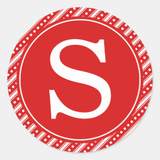 Adesivo Vinhetas de selagem de envelope de Natal vermelho