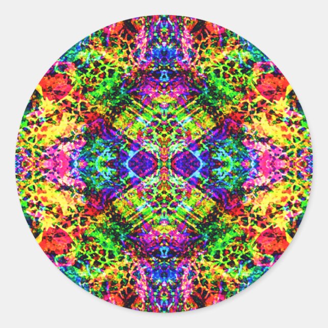 Adesivo Vinhetas de Sondas Multicolores (Frente)