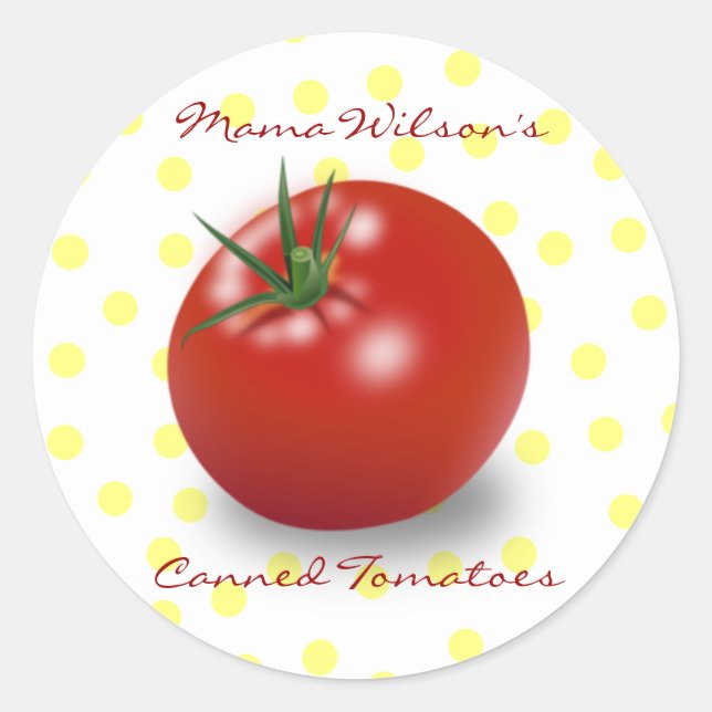Adesivo Vinhetas de tomate (Frente)