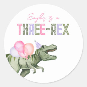 Adesivo Vinhetas de três rex