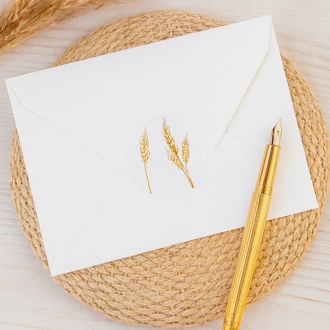 Adesivo Vinhetas de trigo (Criador carregado)