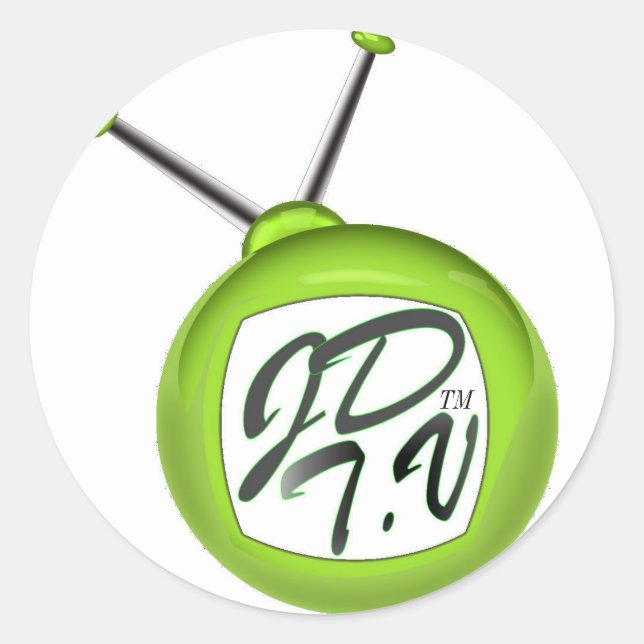 Adesivo Vinhetas de TV JDs (Frente)