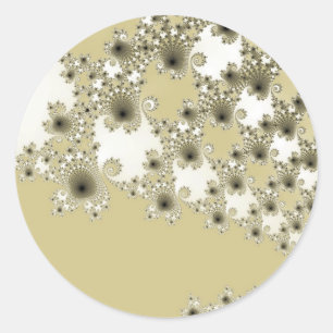 Adesivo Vinhetas de Urchins Dourados