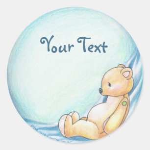 Adesivo Vinhetas de Urso de Teddy