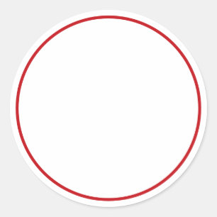 Adesivo Vinhetas de vazio branco vermelho-branco de especi