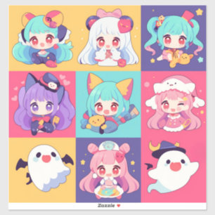 Adesivo Vinhetas de vinil com corte personalizado de Pop d