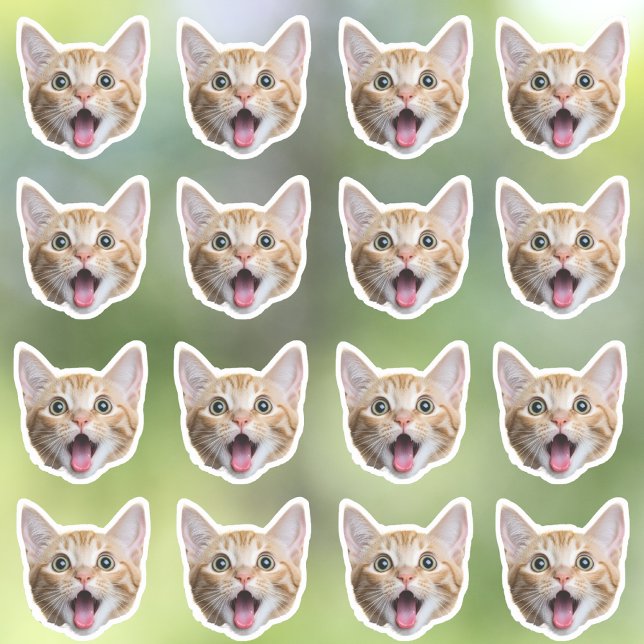 Adesivo Vinhetas de Vinilo à prova d'água personalizadas (Criador carregado)