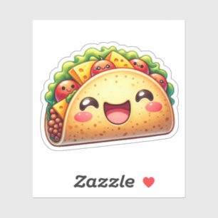Adesivo Vinhetas de vinilo com corte personalizado de taco