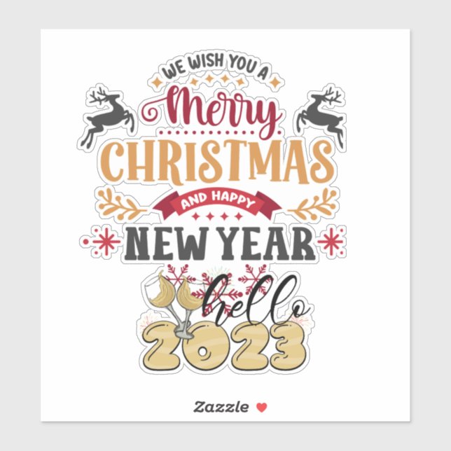 Adesivo Vinhetas de vinilo de corte personalizado de 8" x  (Folha)