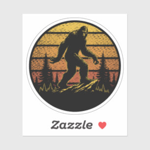 Adesivo Vinhetas De Vinilo De Corte Personalizado Sasquatc