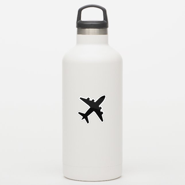 Adesivo Vinhetas de vinilo personalizadas | Decretos de ja (Garrafa d'água)