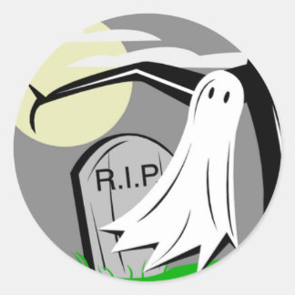 Adesivo Vinhetas do Cemitério Ghost
