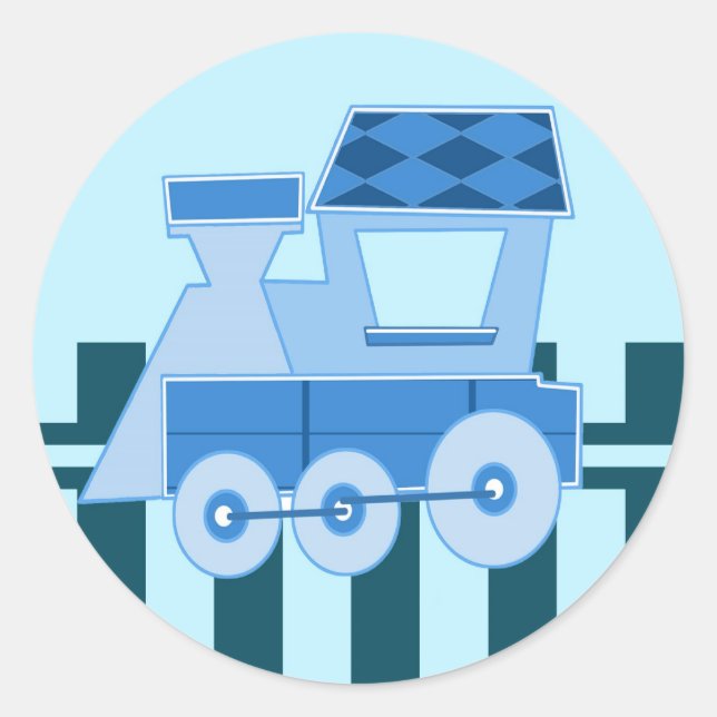 Adesivo Vinhetas do comboio (Frente)