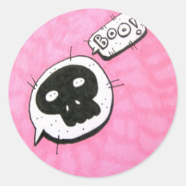 Adesivo Vinhetas do crânio