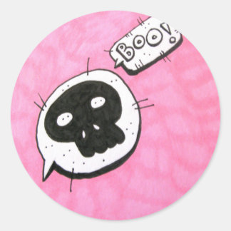 Adesivo Vinhetas do crânio