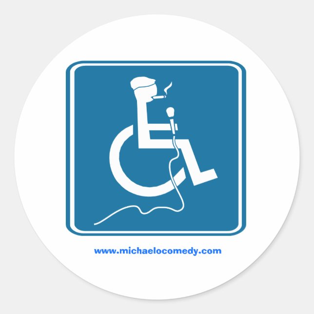 Adesivo Vinhetas do logotipo Michael O'Connell Grandes (Frente)