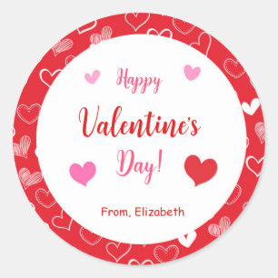 Adesivo Vinhetas do Namorados Feliz