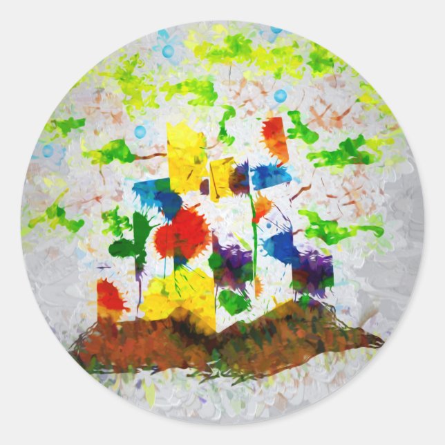 Adesivo Vinhetas do Partido "Nature Fantasy" (Frente)