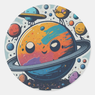 Adesivo Vinhetas do Partido Planetário