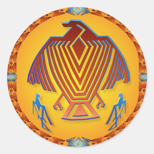 Adesivo Vinhetas do Thunderbird (Frente)