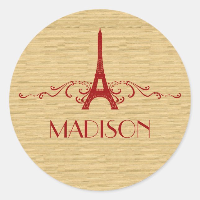 Adesivo Vinhetas Farinhas Vermelhas (Frente)