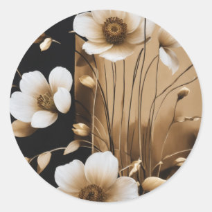 Adesivo Vinhetas Florais Elegantes