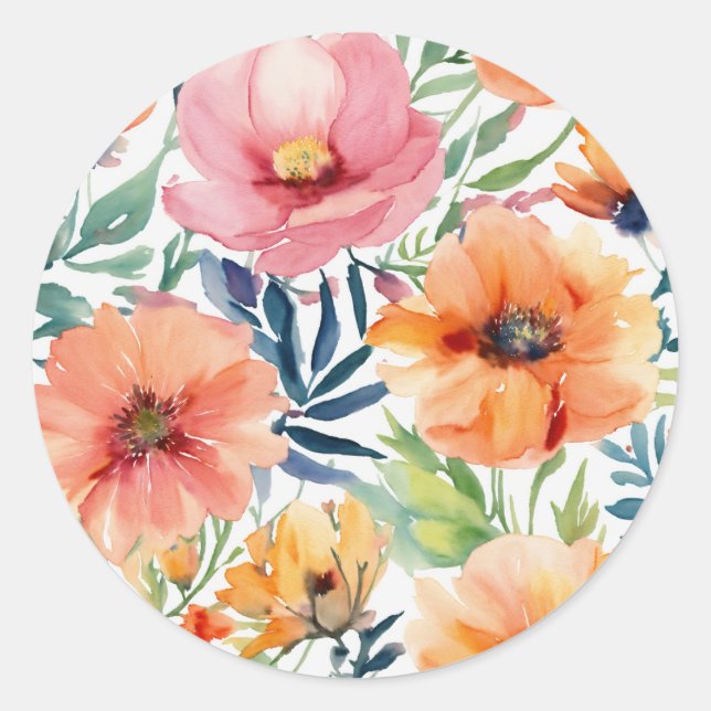 Adesivo Vinhetas Florais Elegantes (Frente)