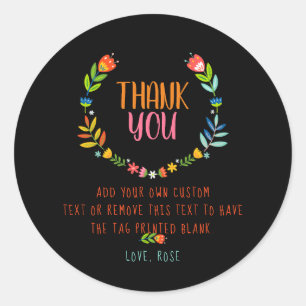 Adesivo Vinhetas Florais Mexicanas