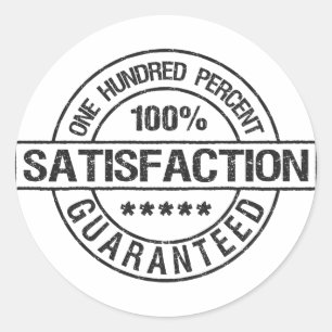 Adesivo Vinhetas GARANTIDAS DE SATISFAÇÃO