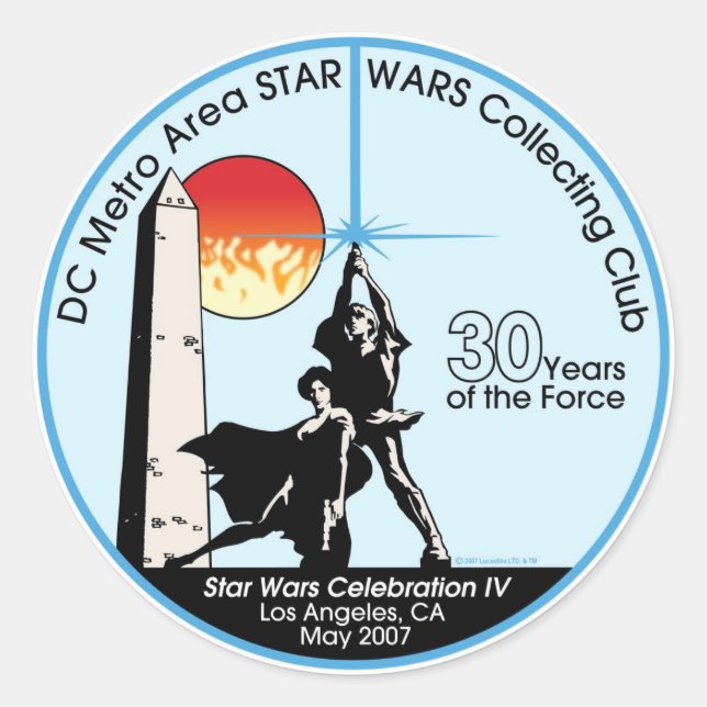 Adesivo Vinhetas grandes da DCSWCC C4 (Frente)