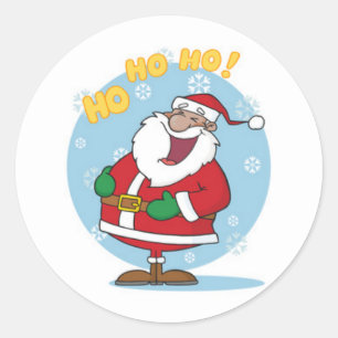 Adesivo Vinhetas/Papais noeis de Natal
