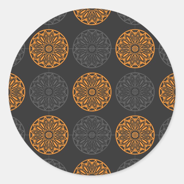 Adesivo vinhetas para a flor (Frente)