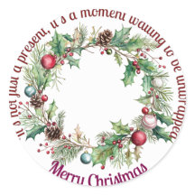 Vinhetas para embalagem de presentes