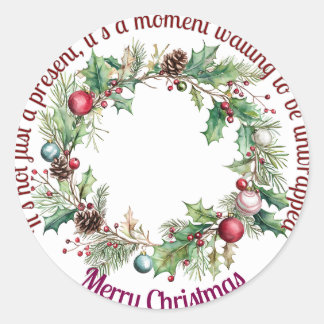 Adesivo Vinhetas para embalagem de presentes