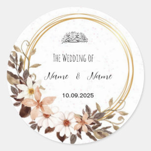 Adesivo Vinhetas para o casamento