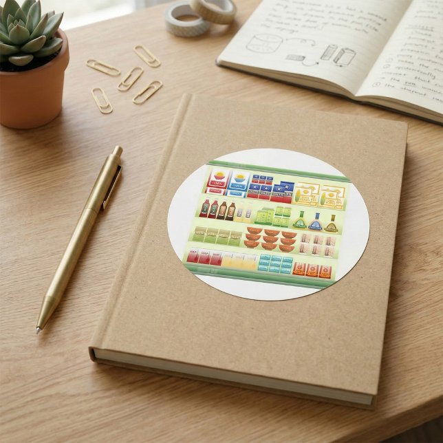 Adesivo Vinhetas para prateleiras de produtos de supermerc (Criador carregado)