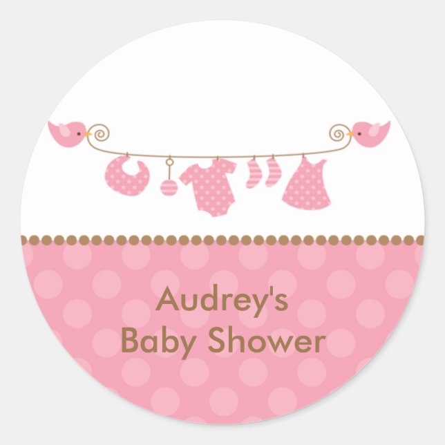 Adesivo Vinhetas para roupa cor-de-rosa (Frente)