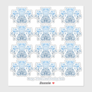 Adesivo Vinhetas para vedação do Ícone de Corpo Floral 