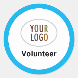 Adesivo Vinhetas personalizadas de voluntários em círculo