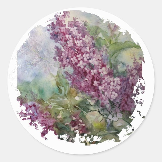 Adesivo Vinhetas redondas desarrumadas (Frente)