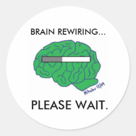 Adesivo Vinhetas "REWIRING DO CÉREBRO"