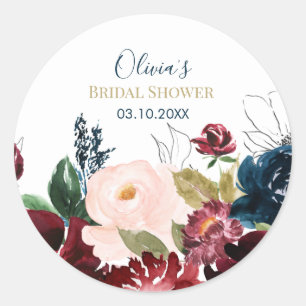 Adesivo Vinhetas Românticas Favoritas ao Chá de panela