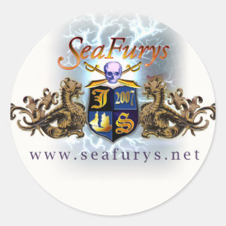Adesivo Vinhetas SeaFurys Shield (brancas)