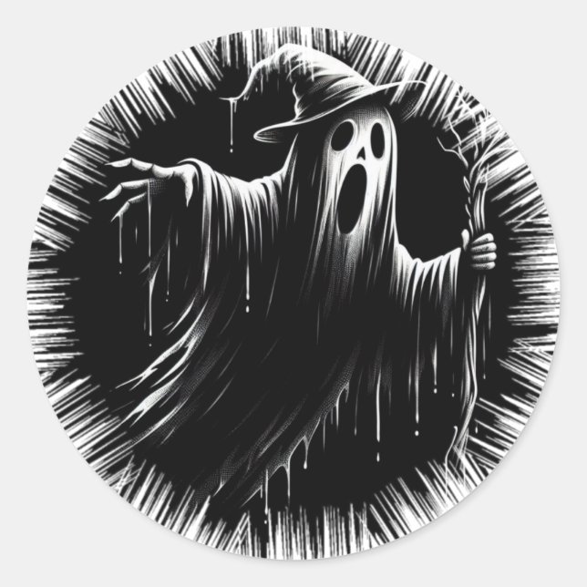 Adesivo Vinhetas Spooky (Frente)