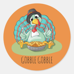 Adesivo Vinhetas turcas de ação de graças1½ polegada (