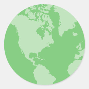 Adesivo Vinhetas verdes da Terra