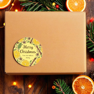 Adesivo Vinho malhado de Natal apimentado amarelo brilhant