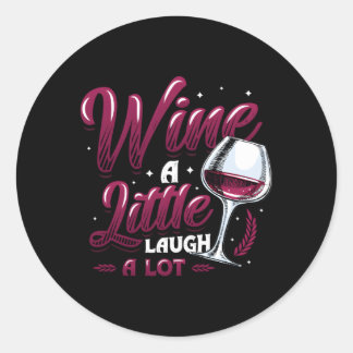 Adesivo Vinho Ria Um Pouco De Vinho