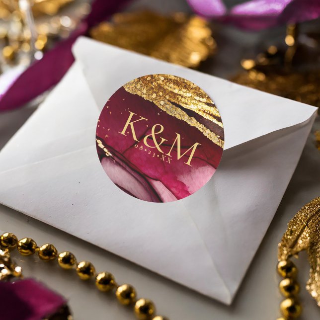 Adesivo Vinho Vermelho abstrato com Vinho Nado Espumante I (Criador carregado)