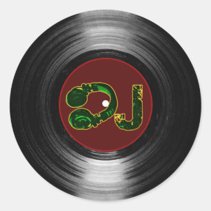 Adesivo vinil do DJ